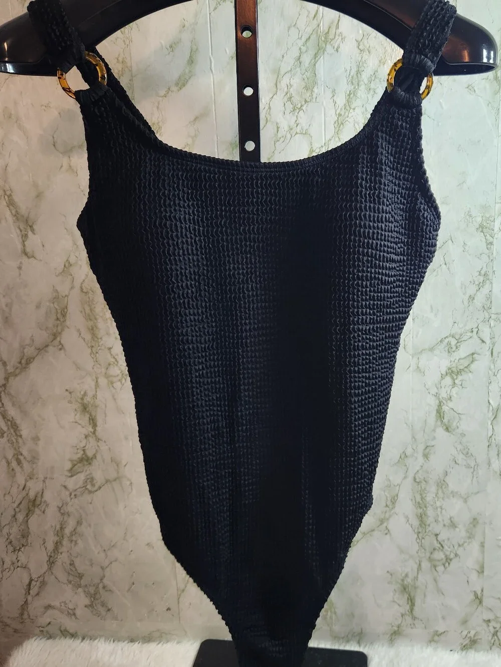 Stunning Black One Piece Swimsuit